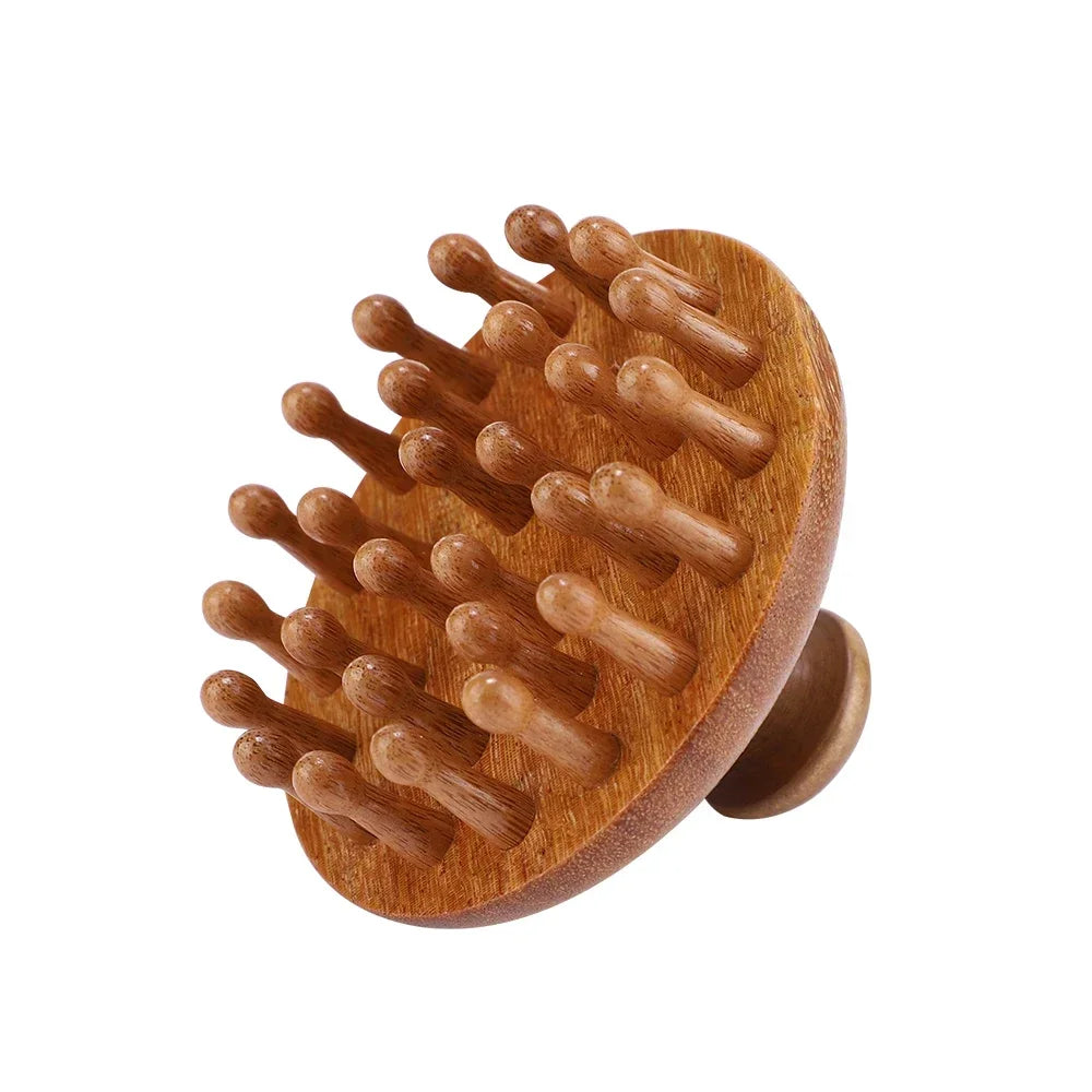 Multi-Functional Sandalwood Therapy Massage Comb