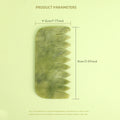 Natural Jade Anti-Static Massage Comb